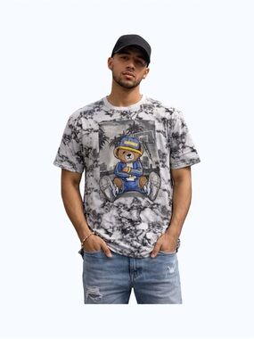 Back to school Launder Bailey Apparel UCLA Teddy bear "JUST DID IT" T-shirt XL